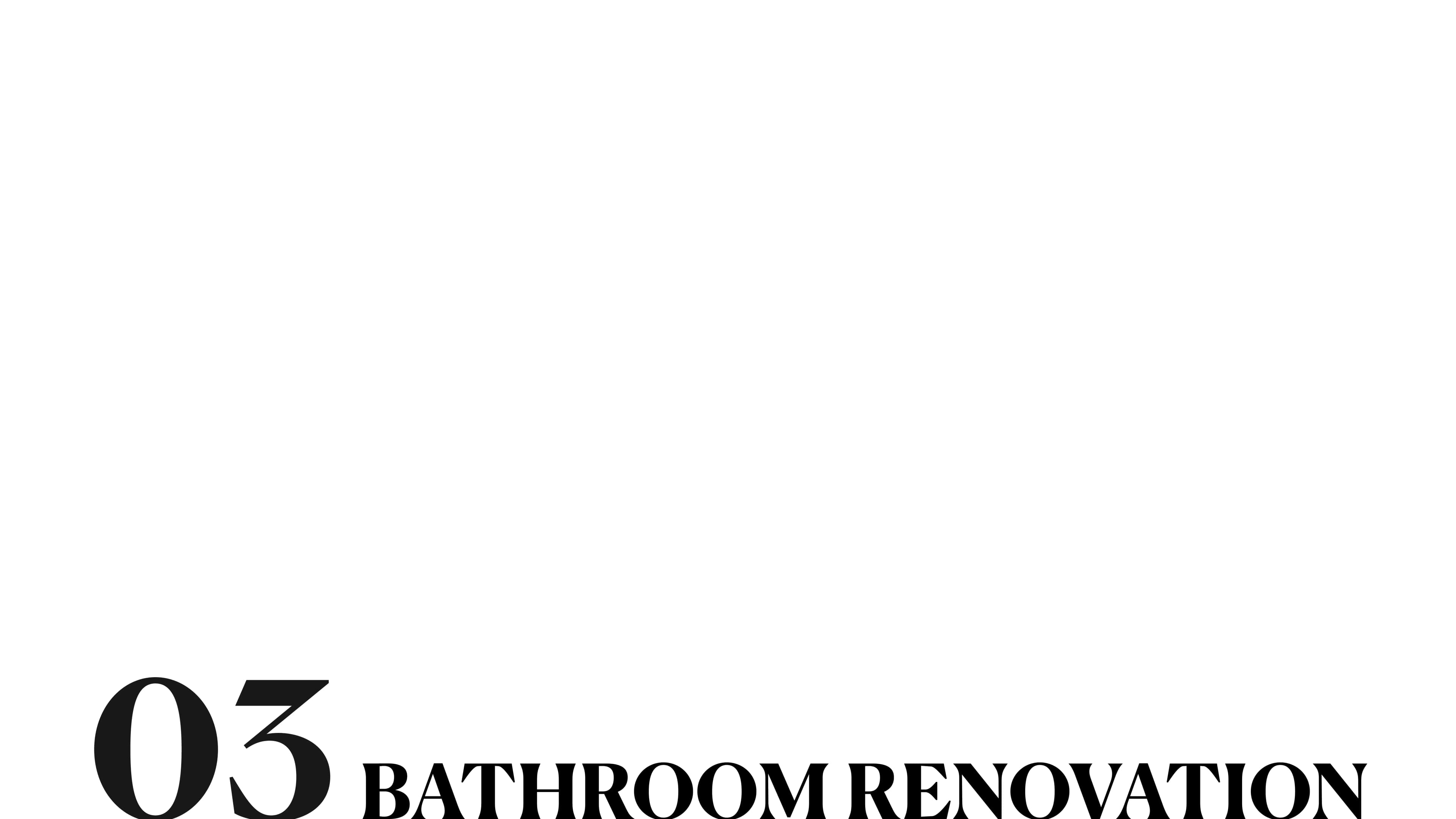 Bathroom Renovation cover photo